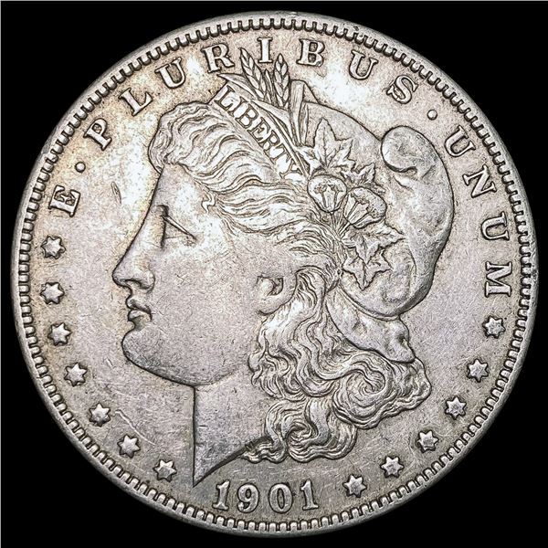 1901-S Morgan Silver Dollar LIGHTLY CIRCULATED