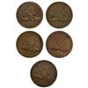 Image 1 : 1857-1858 Flying Eagle Cent Lot [5 Coins] Fine