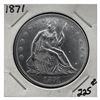 Image 1 : 1871 Seated Liberty Half Dollar MS