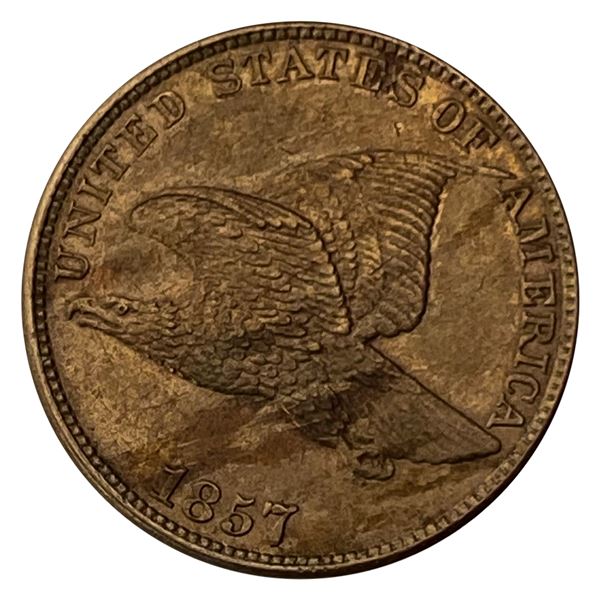 1857 Flying Eagle Cent MS