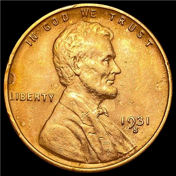1931-S RD Wheat Cent UNCIRCULATED