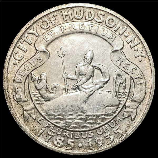 1935 Hudson Half Dollar UNCIRCULATED