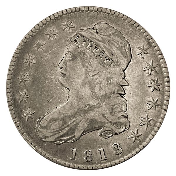 1818 Capped Bust Half Dollar VF
