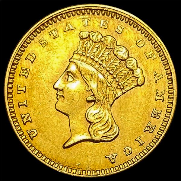 1861 Rare Gold Dollar UNCIRCULATED