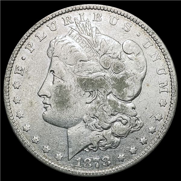 1878 8TF Morgan Silver Dollar LIGHTLY CIRCULATED