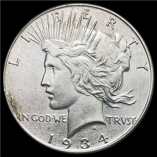 1934 Silver Peace Dollar HIGH GRADE