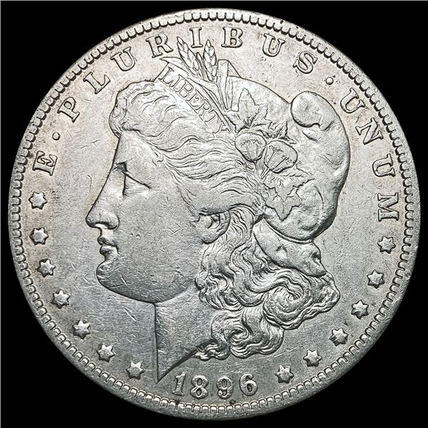 1896-O Morgan Silver Dollar NEARLY UNCIRCULATED