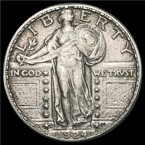 1924-S Standing Liberty Quarter CLOSELY UNCIRCULATED