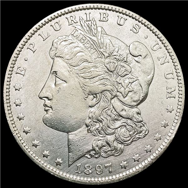 1897-O Morgan Silver Dollar CHOICE AU