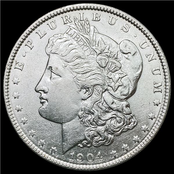 1904 Morgan Silver Dollar CLOSELY UNCIRCULATED