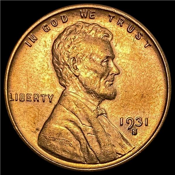 1931-S RD Wheat Cent UNCIRCULATED