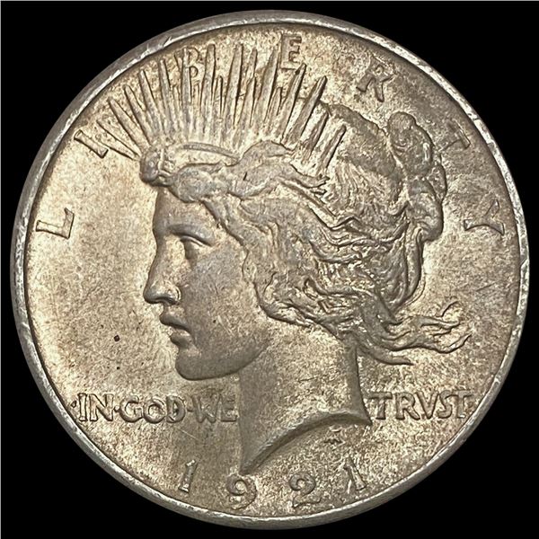 1921 Silver Peace Dollar CLOSELY UNCIRCULATED