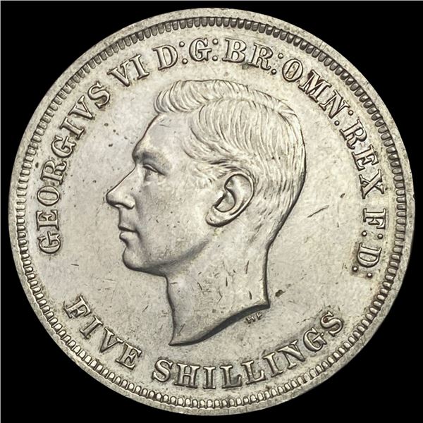 1951 Gr. Britain 5 Shillings CLOSELY UNCIRCULATED