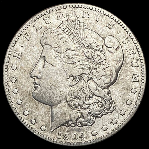 1904-S Morgan Silver Dollar NEARLY UNCIRCULATED