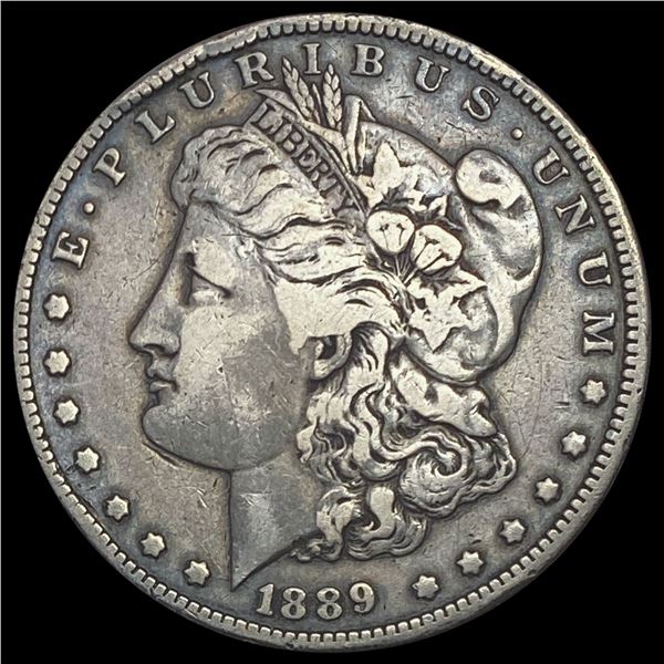 1889-CC Morgan Silver Dollar NICELY CIRCULATED