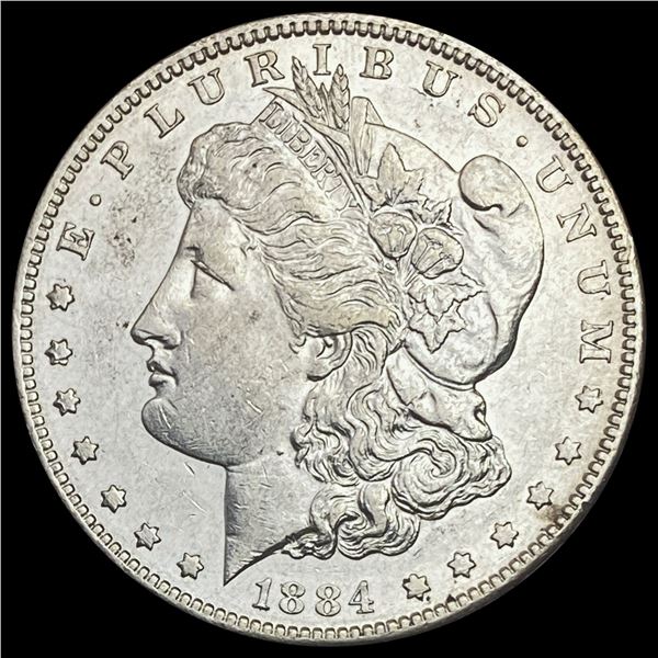 1884-S Morgan Silver Dollar CLOSELY UNCIRCULATED