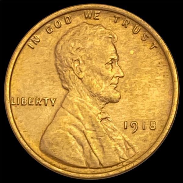 1918 RD Wheat Cent UNCIRCULATED