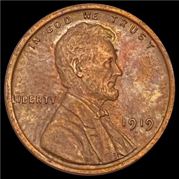 1919 RD Wheat Cent UNCIRCULATED