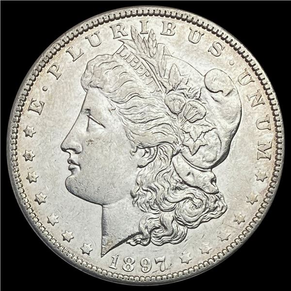 1897-O Morgan Silver Dollar CHOICE AU