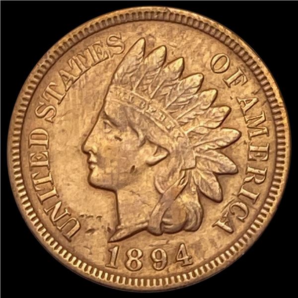 1894 RD Indian Head Cent CLOSELY UNCIRCULATED