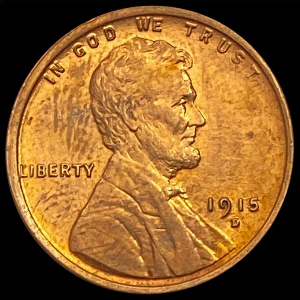 1915-D RD Wheat Cent UNCIRCULATED