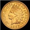 Image 1 : 1887 RD Indian Head Cent UNCIRCULATED
