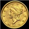 Image 1 : 1854 Rare Gold Dollar UNCIRCULATED