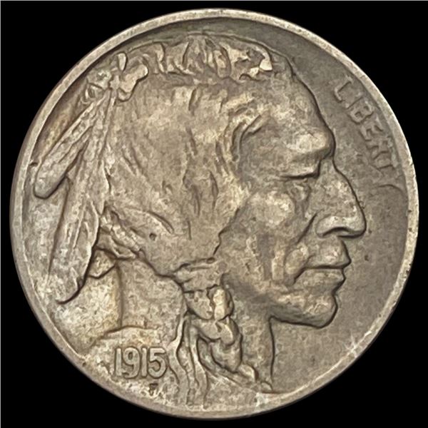 1915-D Buffalo Nickel NEARLY UNCIRCULATED