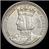 Image 1 : 1893 Isabella Silver Quarter UNCIRCULATED