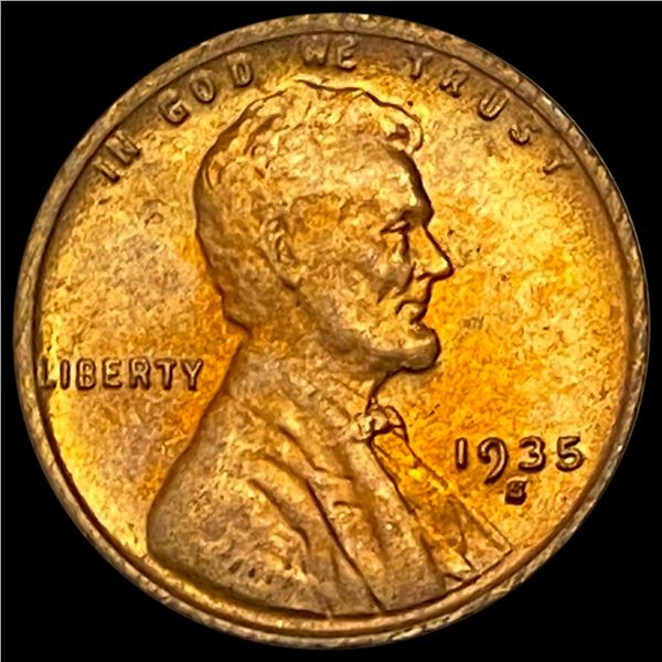 1935-S RD Wheat Cent UNCIRCULATED