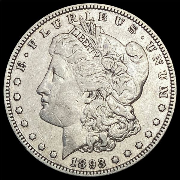 1893 Morgan Silver Dollar LIGHTLY CIRCULATED