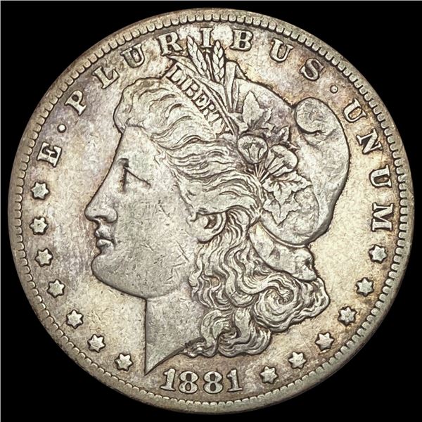 1881-CC Morgan Silver Dollar LIGHTLY CIRCULATED