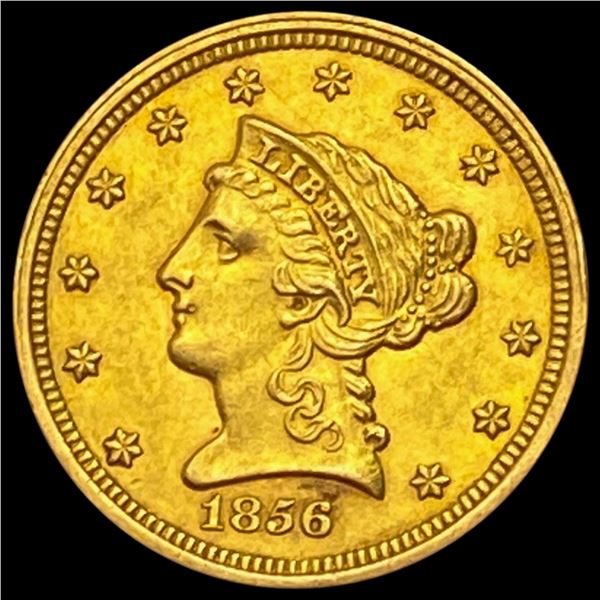 1856 $2.50 Gold Quarter Eagle UNCIRCULATED