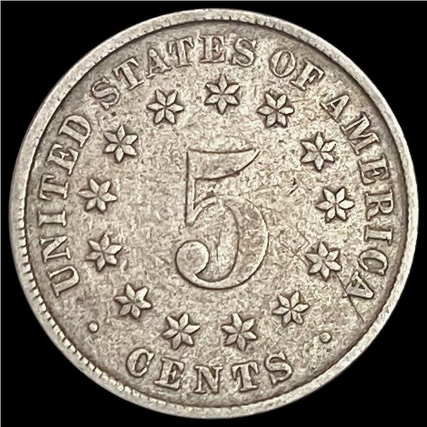1882 Shield Nickel CLOSELY UNCIRCULATED