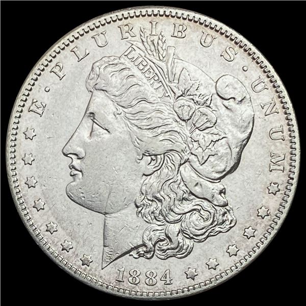 1884-S Morgan Silver Dollar CLOSELY UNCIRCULATED
