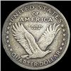 Image 2 : 1917 T1 Standing Liberty Quarter LIGHTLY CIRCULATED