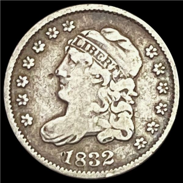 1832 Capped Bust Half Dime LIGHTLY CIRCULATED