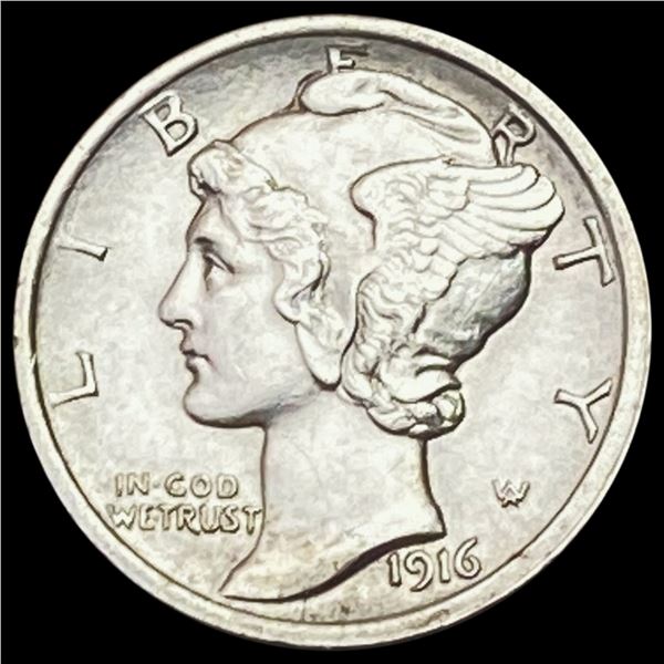 1916 FSB Mercury Dime UNCIRCULATED