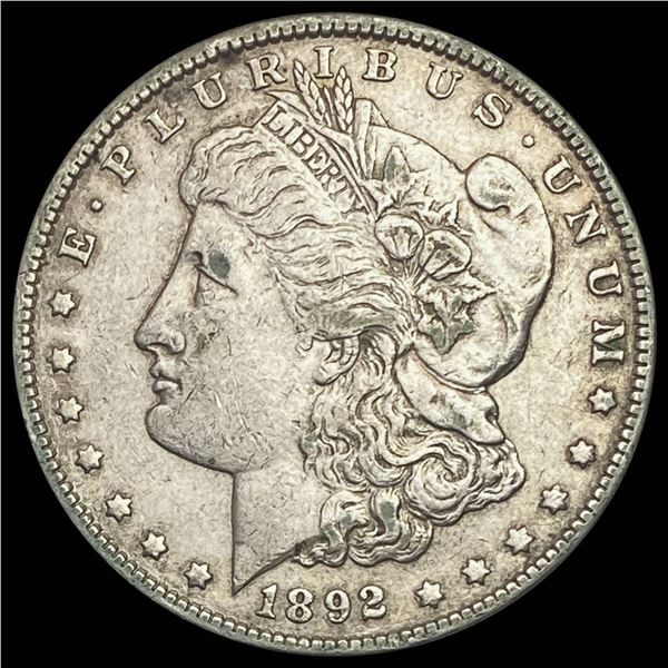 1892 Morgan Silver Dollar CLOSELY UNCIRCULATED
