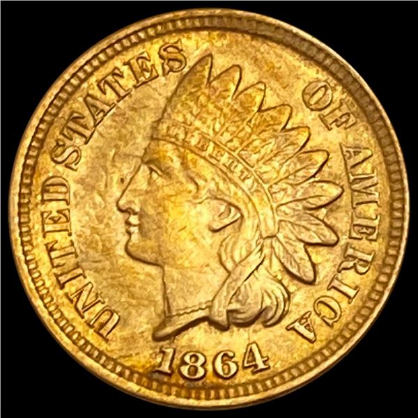 1864 BR RD Indian Head Cent UNCIRCULATED