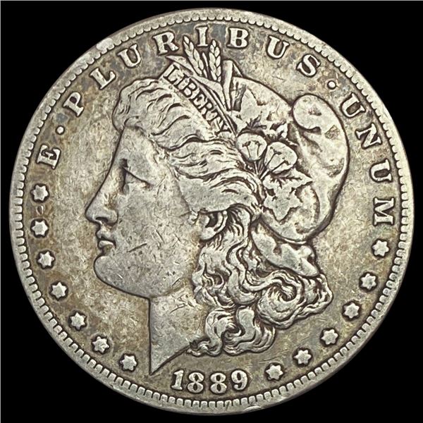 1889-CC Morgan Silver Dollar LIGHTLY CIRCULATED