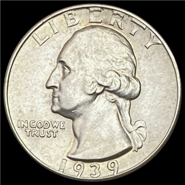 1939-D Washington Silver Quarter UNCIRCULATED