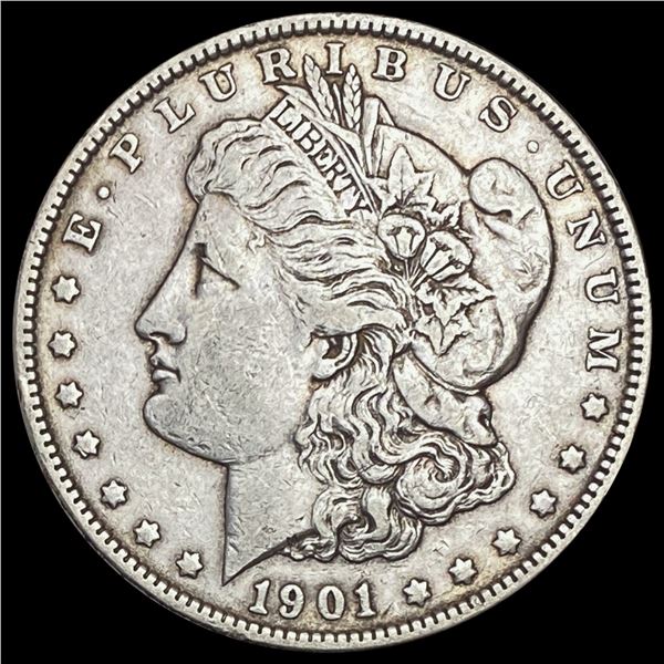 1901 Morgan Silver Dollar CLOSELY UNCIRCULATED