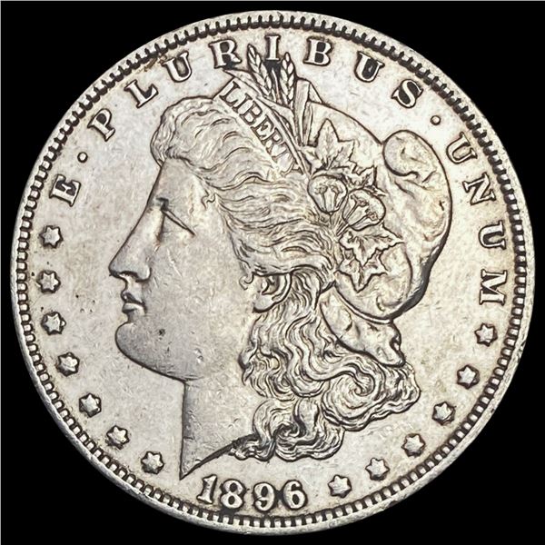 1896-O Morgan Silver Dollar CHOICE AU