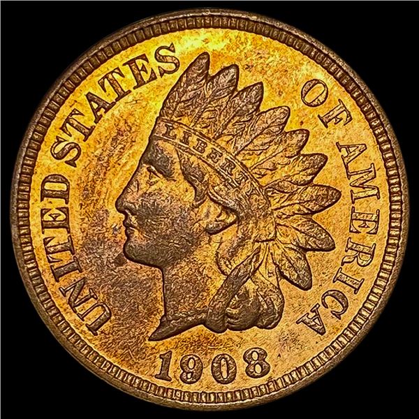 1908 RD Indian Head Cent UNCIRCULATED