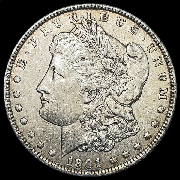 1901 Morgan Silver Dollar CLOSELY UNCIRCULATED