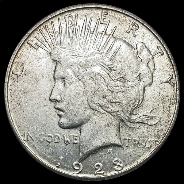 1923-S Silver Peace Dollar CLOSELY UNCIRCULATED