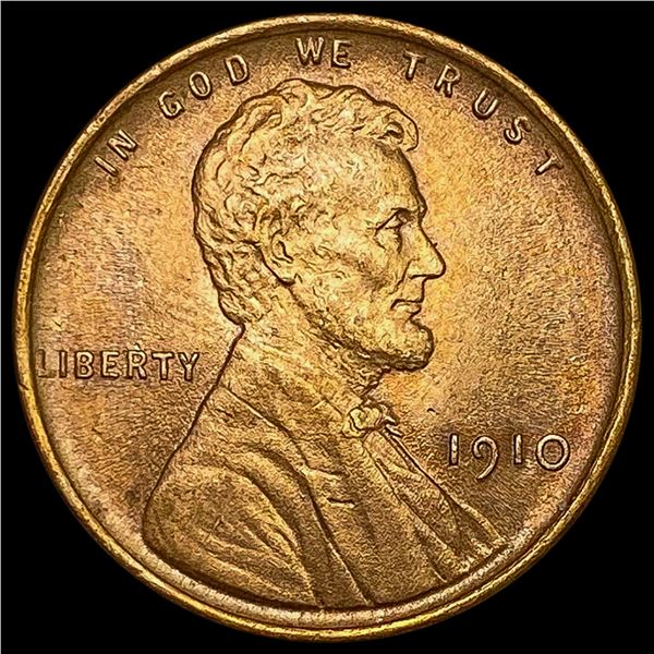 1910 RD Wheat Cent UNCIRCULATED