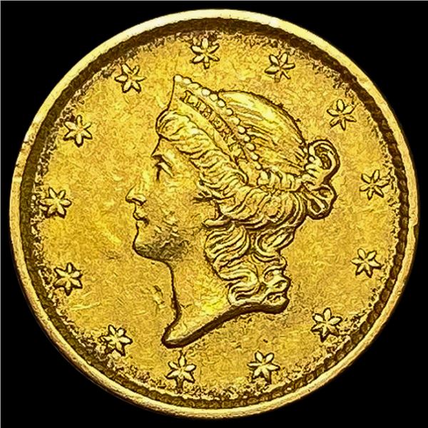 1852 Rare Gold Dollar HIGH GRADE