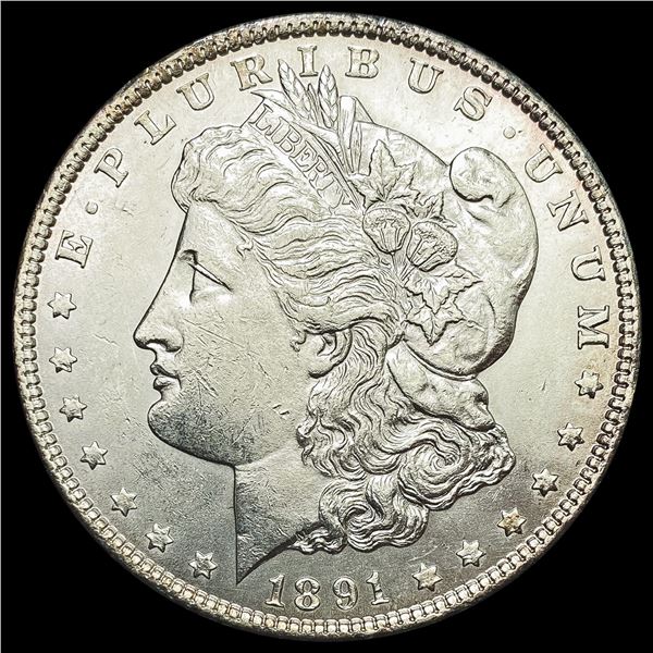 1891 Morgan Silver Dollar UNCIRCULATED